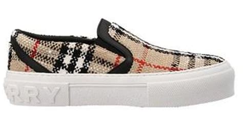 slip on burberry|burberry slip on sneakers sale.